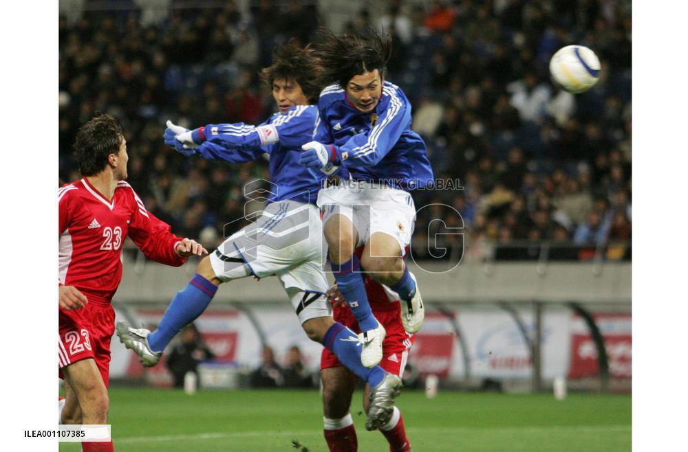 (2)Japan beat Syria 3-0 in friendly