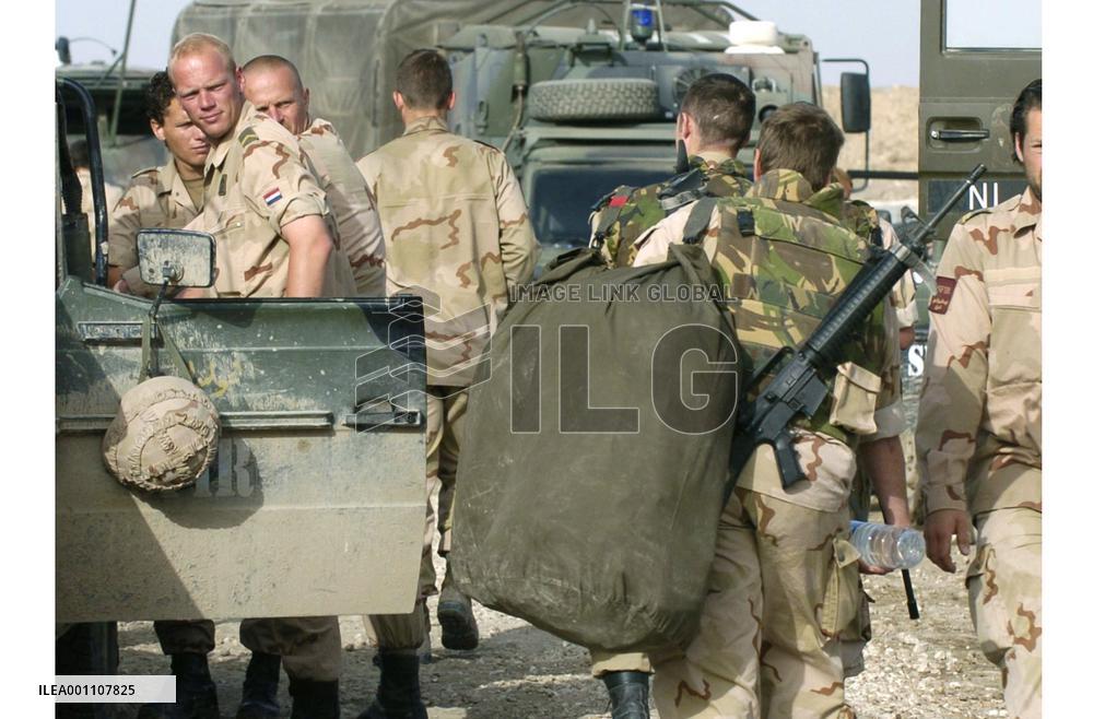 (1)Dutch troops to hand over security duties in Muthana to Britain