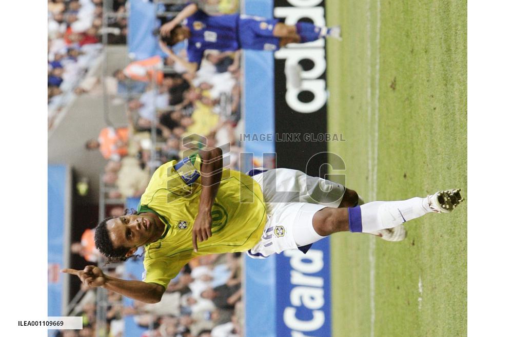 (5)Japan bow out of Confeds after holding Brazil