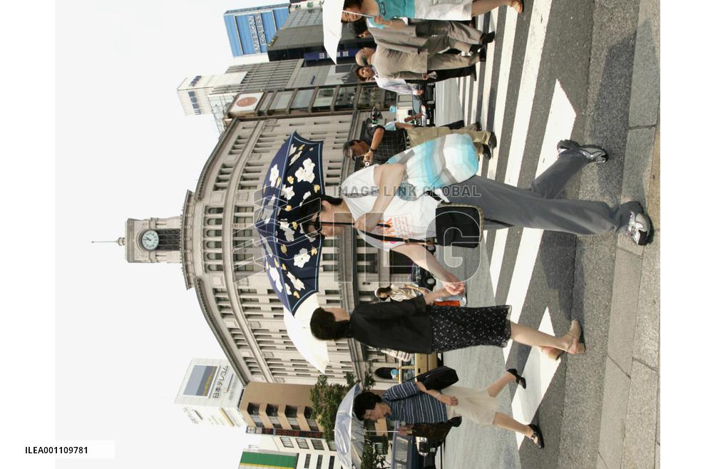 Tokyo's temperatures hit June record of 36.2 C