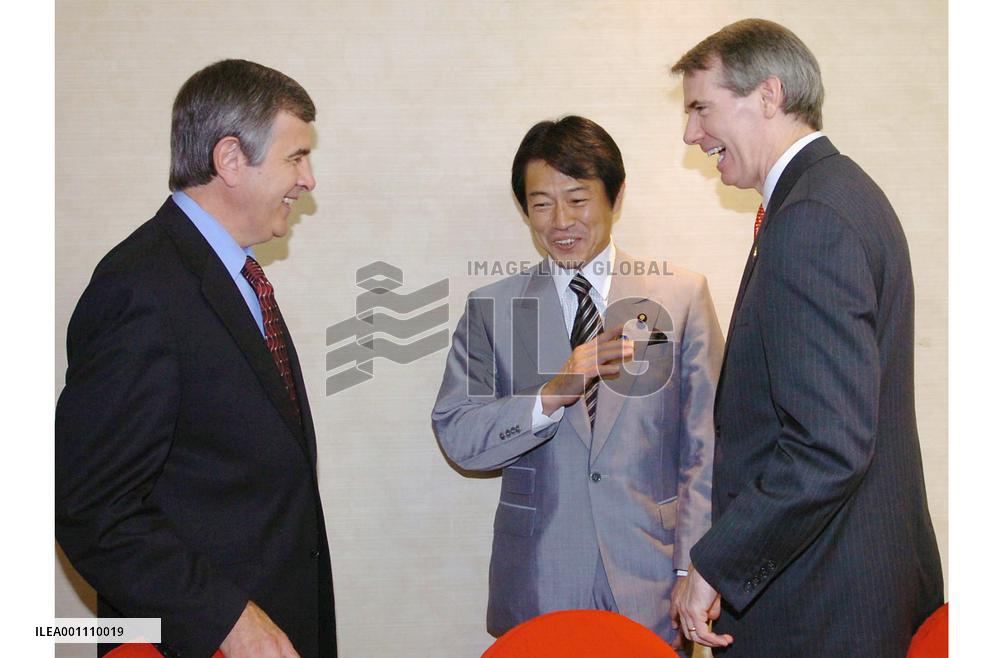 Nakagawa repeats Japan's stance on beef imports to U.S. officials