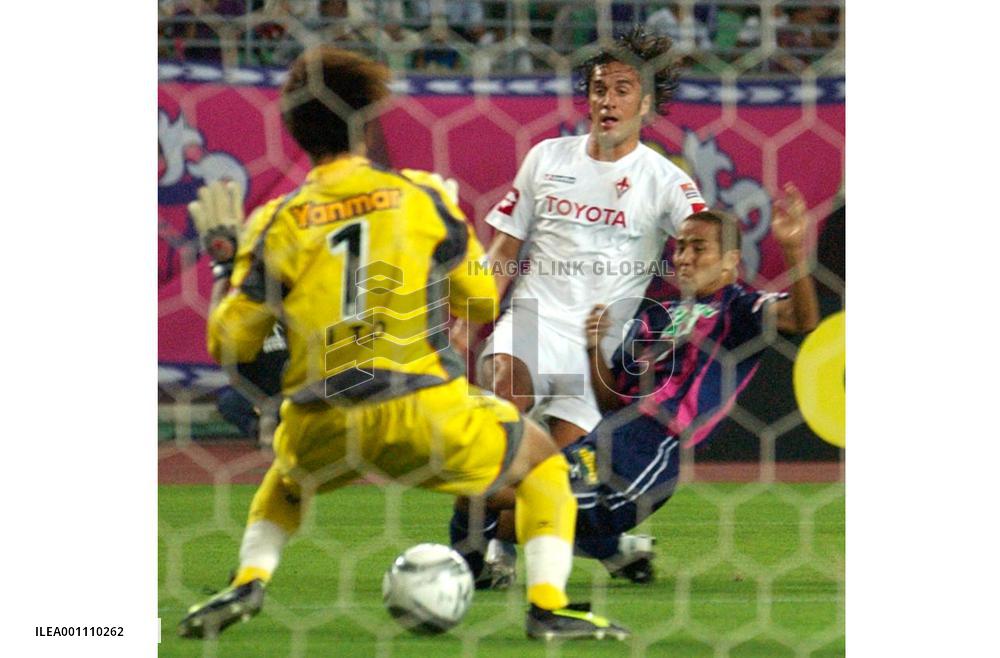 Fiorentina plays friendly against J-League Cerezo Osaka