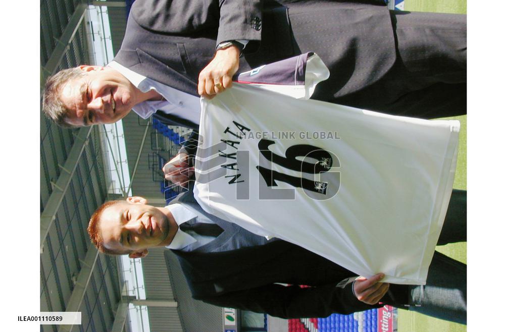 Nakata tipped to shine in England