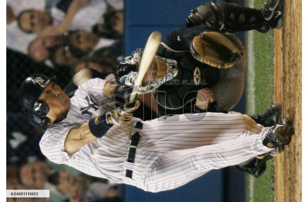 Yankees' Matsui hits homer against Blue Jays