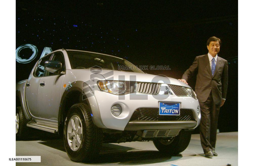 Mitsubishi Motors launches new 'Triton' pickup truck in Thailand