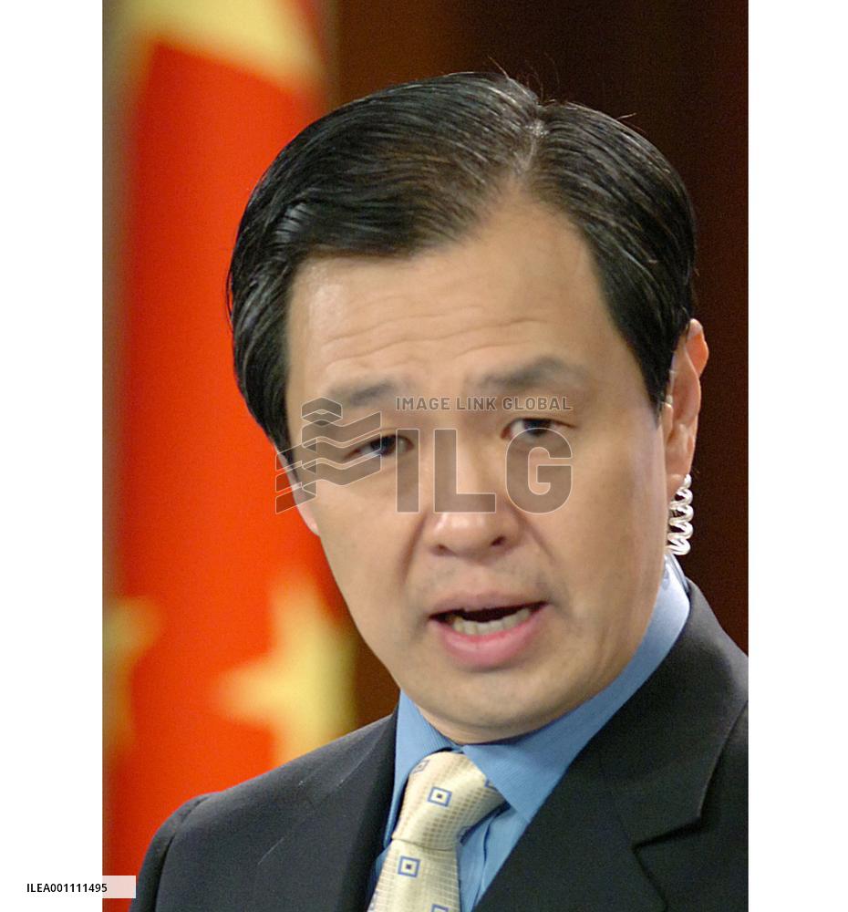 China will not receive Machimura visit, spokesman says