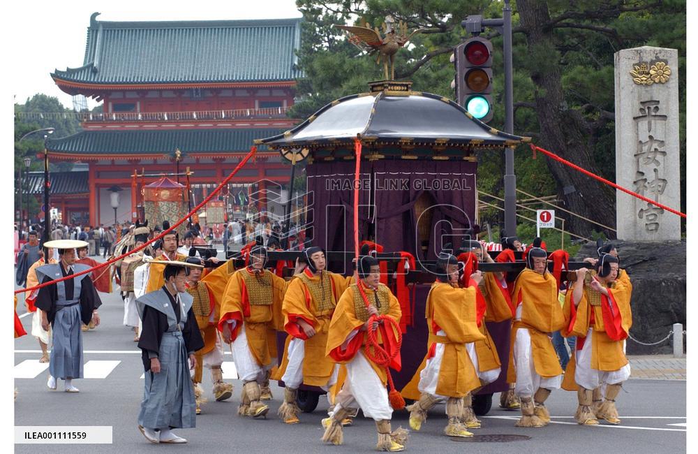 Kyoto holds Jidai Matsuri festival