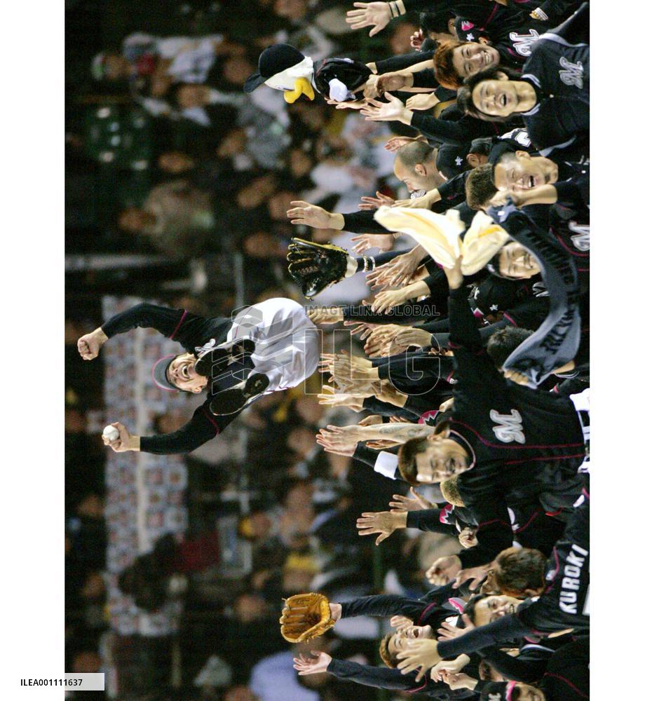 Lotte Marines wins Japan Series with four-game sweep