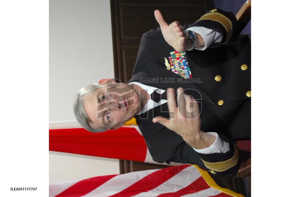 Top U.S. naval officer in Japan stresses safety of nuke carrier