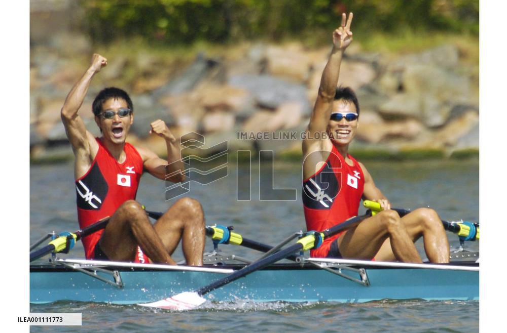 Takeda and Ura win men's lightweight double sculls