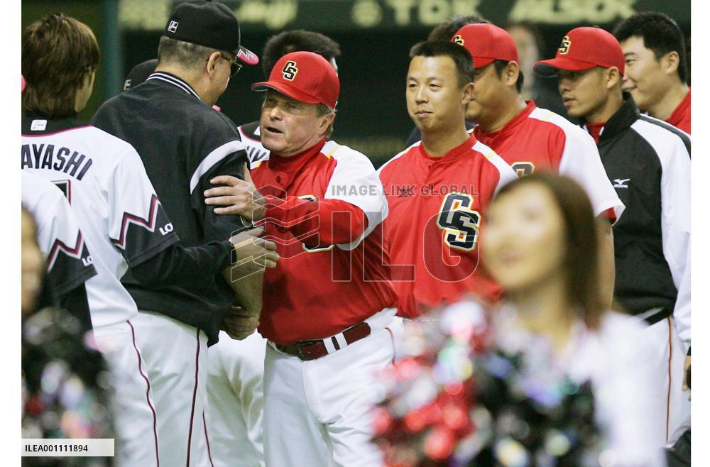 Lotte downs China Stars in baseball's Asia Series