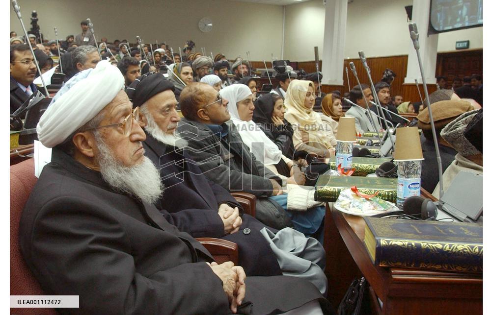 New Afghanistan parliament sworn in