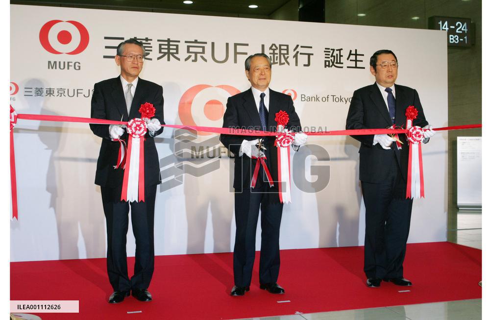 Bank of Tokyo-Mitsubishi UFJ starts merged operation