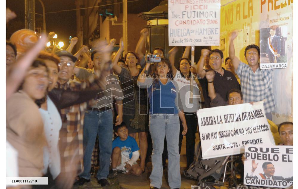 Peru election commission rejects Fujimori's presidential bid