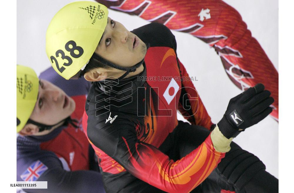 Terao advances to quarterfinals in men's 1,000m short track