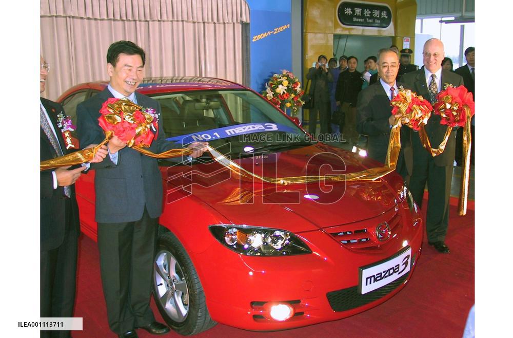Mazda-Ford-Changan venture starts making Mazda3 sedan in China
