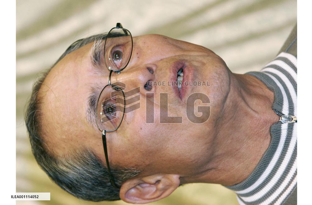 Team Japan manager Oh meets the press after U.S.A. lost to Mexico