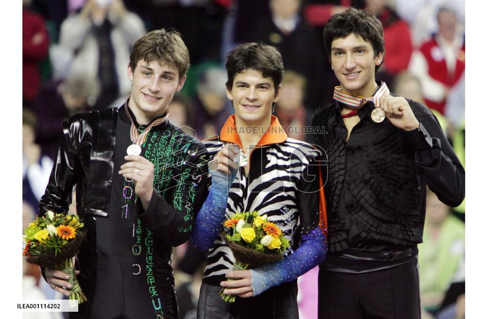 Lambiel defends world figure skating title