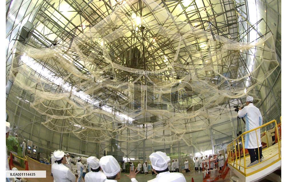 JAXA succeeds to deploy antenna for engineering satellite