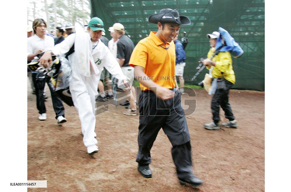 Katayama drops to 31st at weather-hit Masters