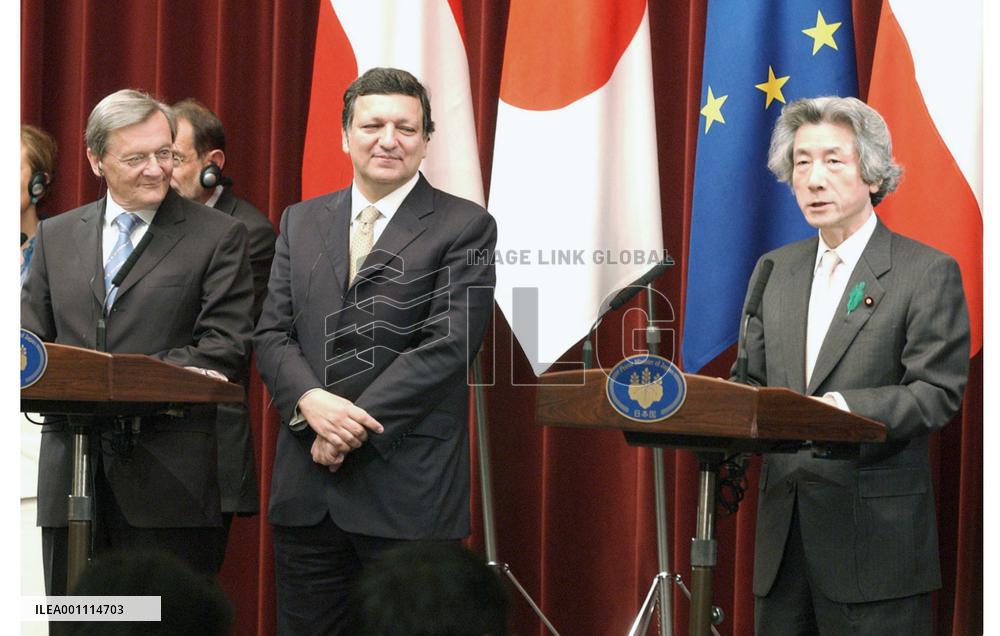Japan, EU hold annual summit