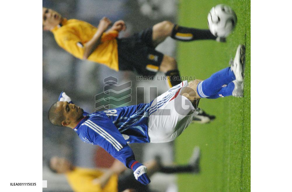 Japan vs Scotland in Kirin Cup soccer