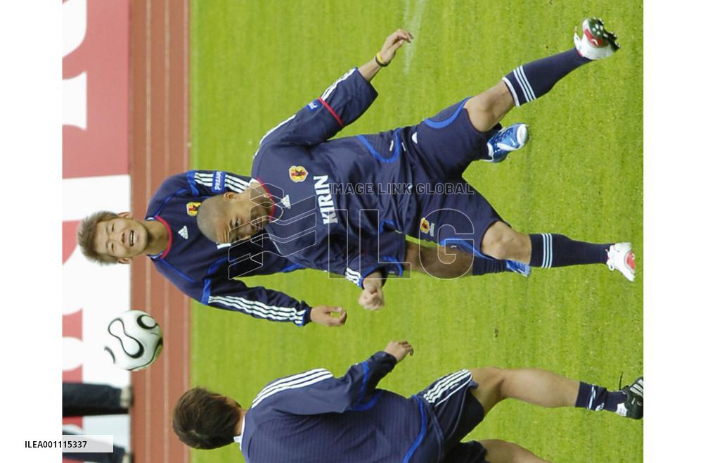Japan tune up for World Cup soccer