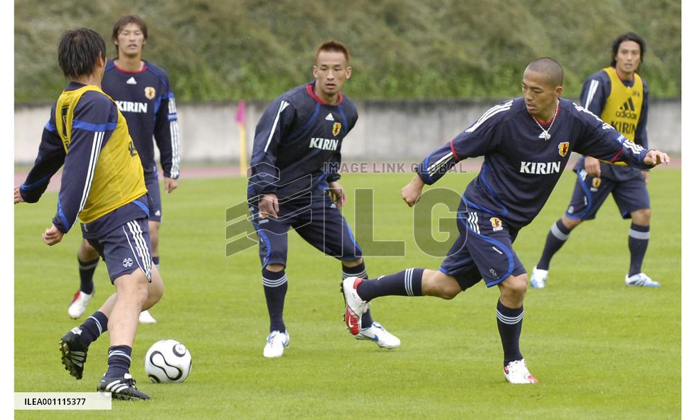 Japan tune up ahead of World Cup warm-up against Germany