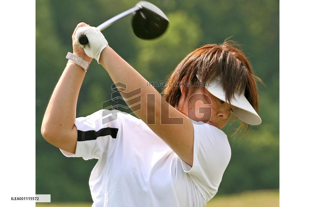 Players practice for LPGA Championship
