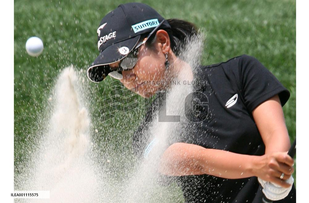 Players practice for LPGA Championship