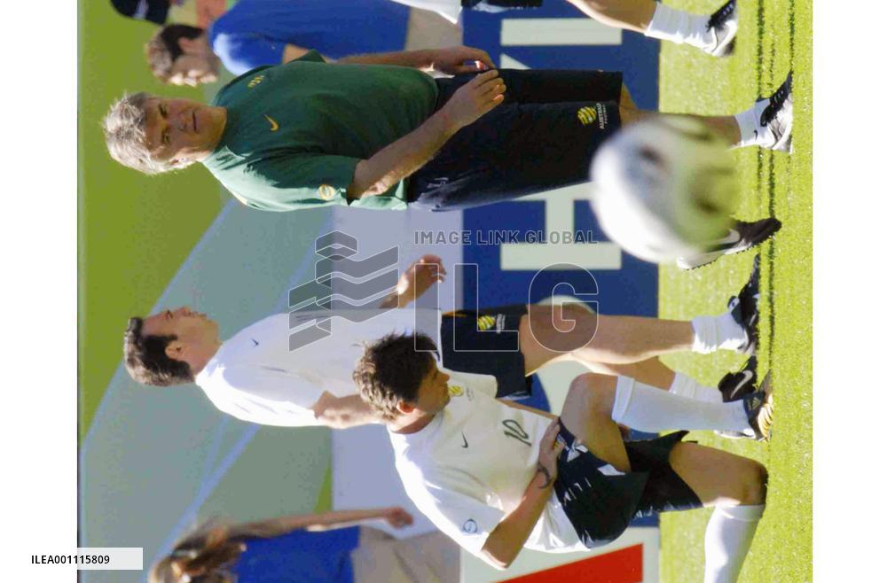 Australia prepare for Group F game against Japan