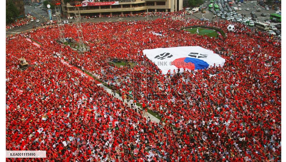 Supporters at World Cup matches