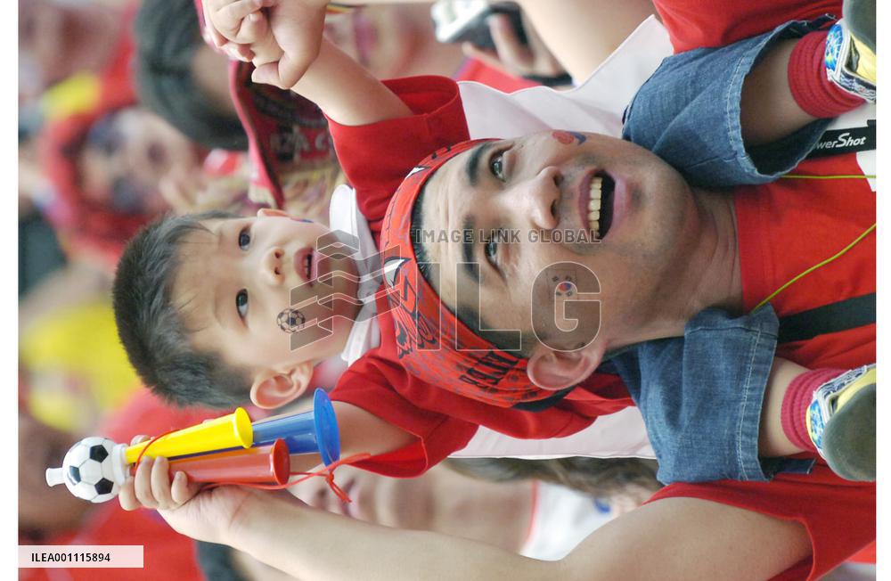 Supporters at World Cup matches