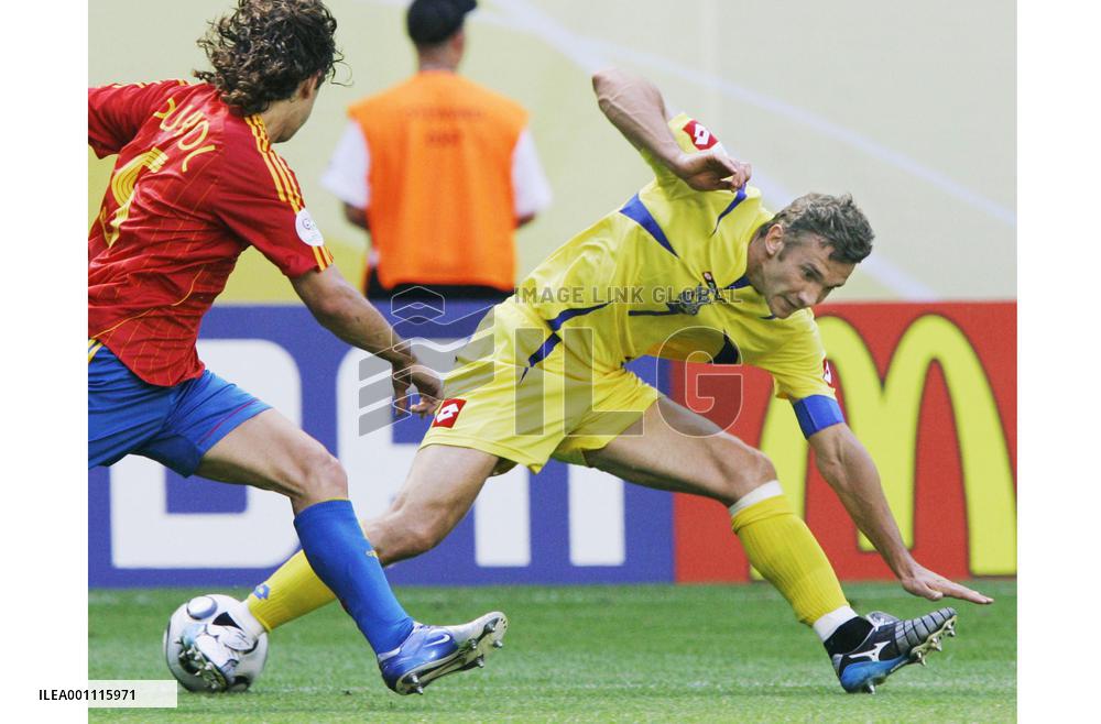 Spain vs Ukraine