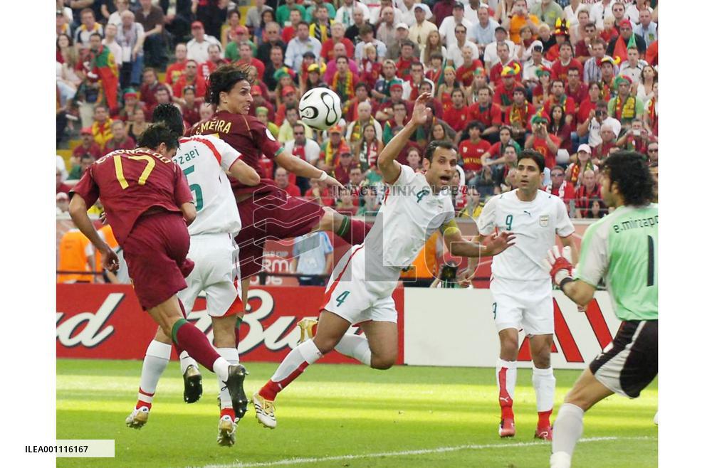 Portugal vs. Iran in World Cup