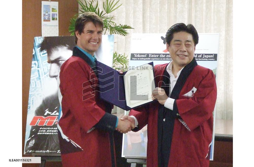 Tom Cruise in Tokyo