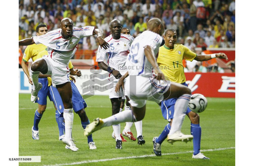 Brazil vs. France in World Cup quarterfinal