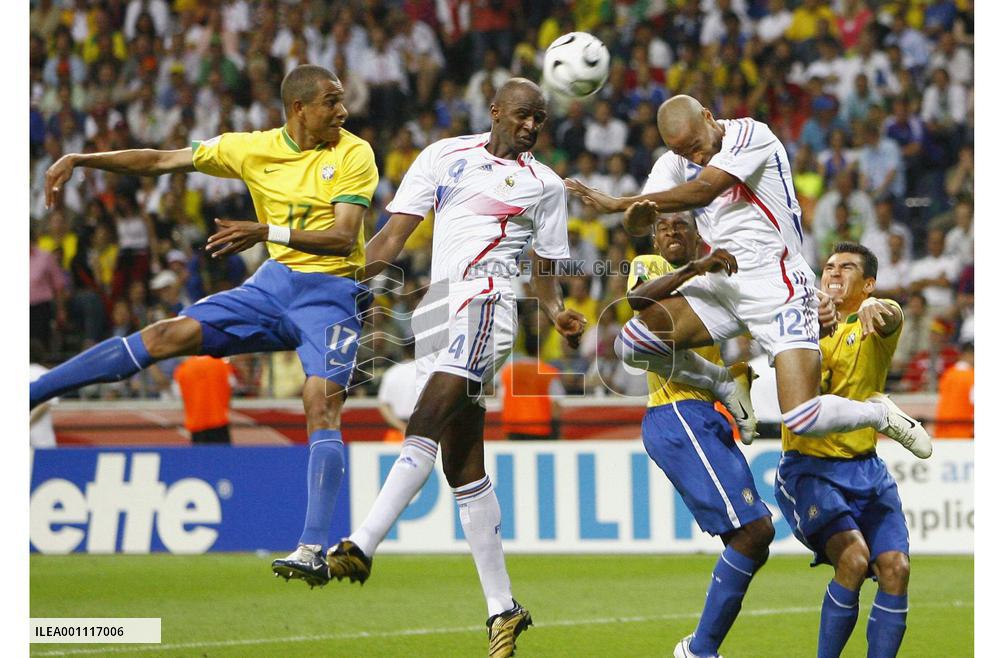 Brazil vs. France in World Cup quarterfinal