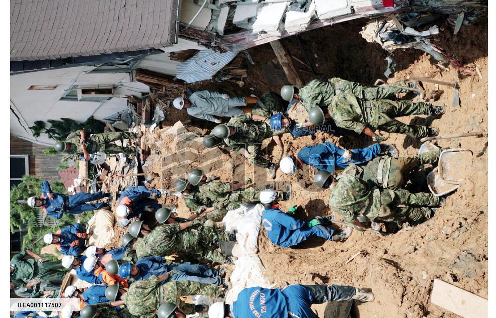 Death toll from rain-triggered disasters rises to 14