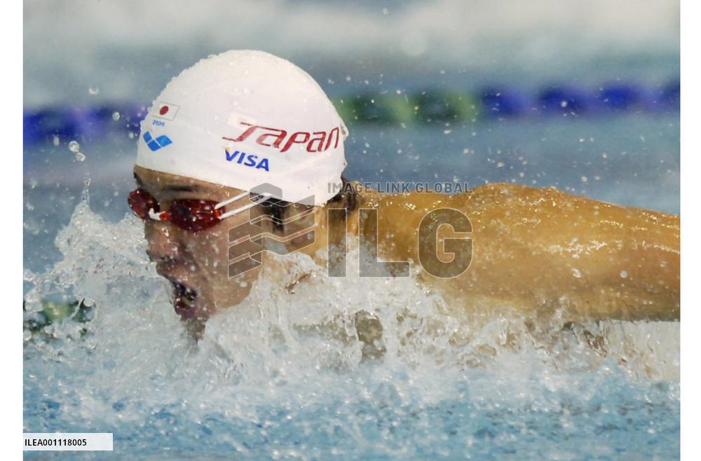 Shibata comes 2nd in men's 200m butterfly