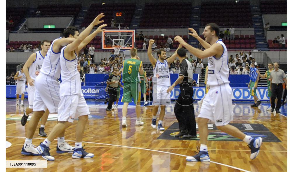 Greece beats Australia 72-69 at World Basketball Championships