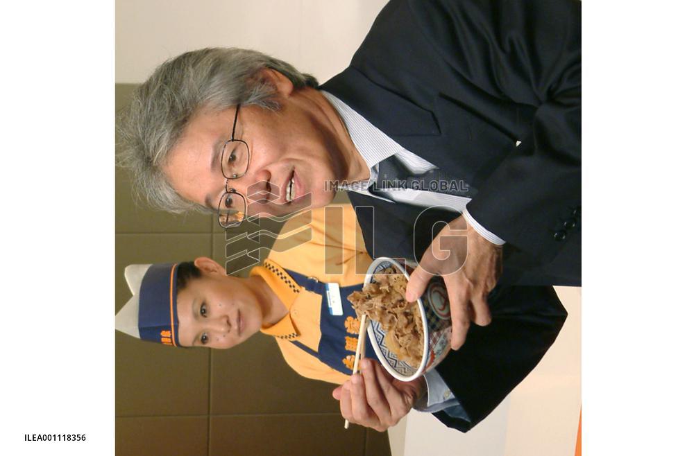 Yoshinoya to resume gyudon beef bowl sales Sept. 18