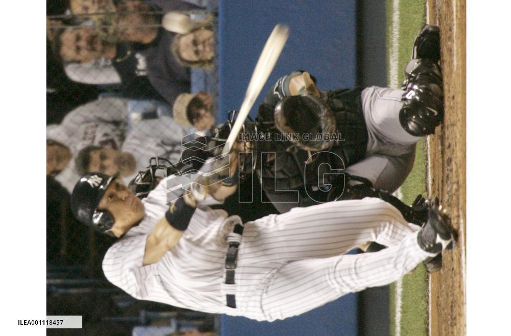 N.Y. Yankees' Matsui back in majors, 1st appearance in 4 months
