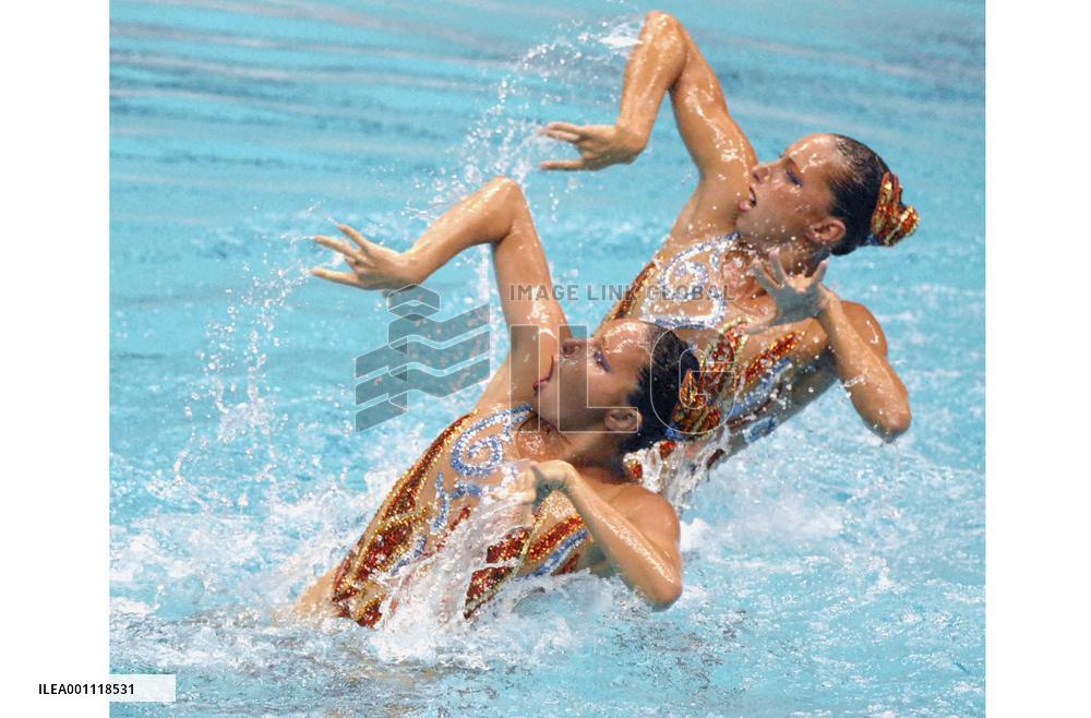 Spain wins silver in World Cup duet