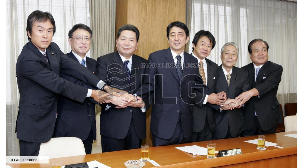 Abe names new LDP executives