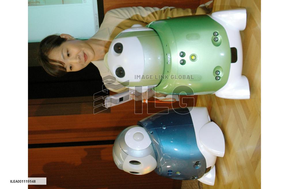 NEC, NTT develop robot helping parents monitor kids at remote sites