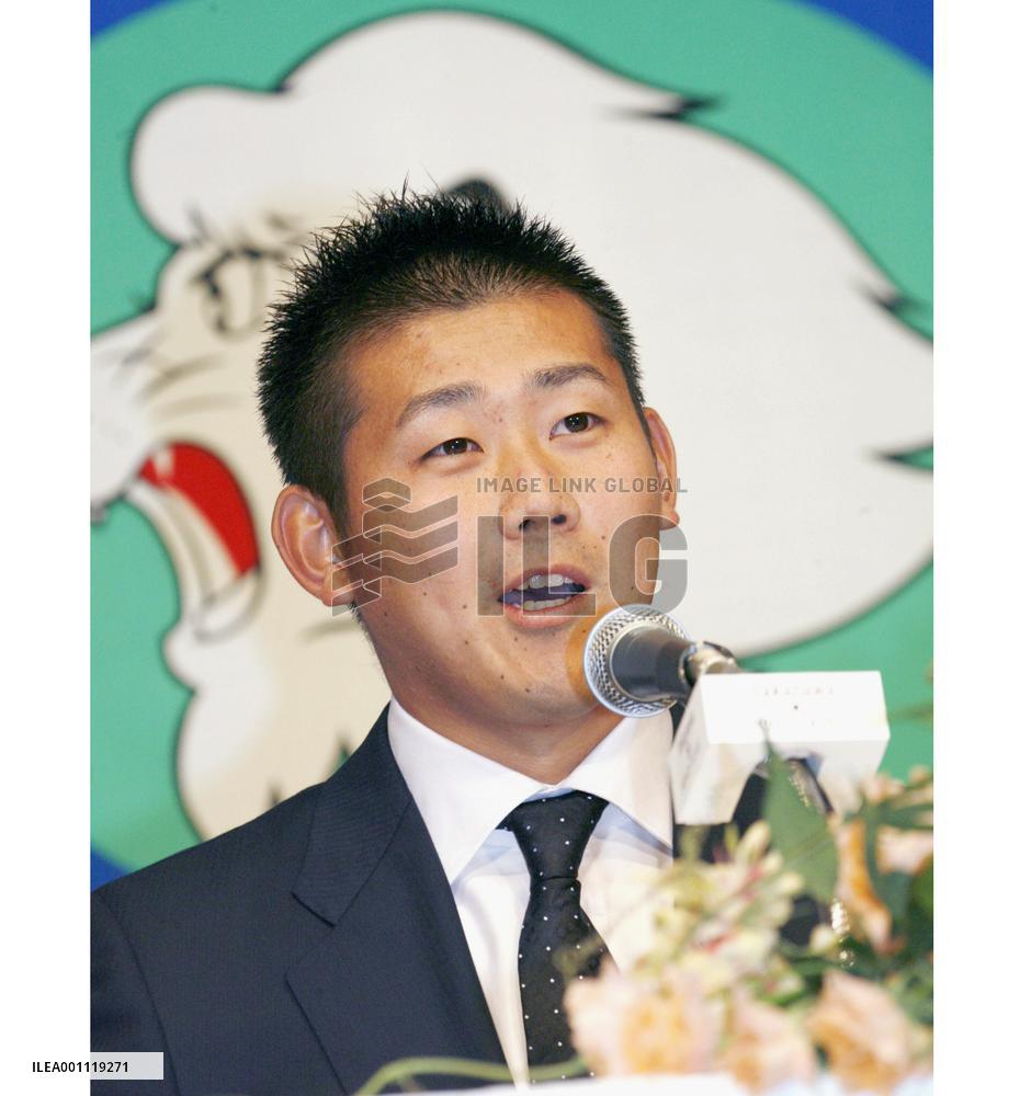 Matsuzaka looking forward to realizing major dream