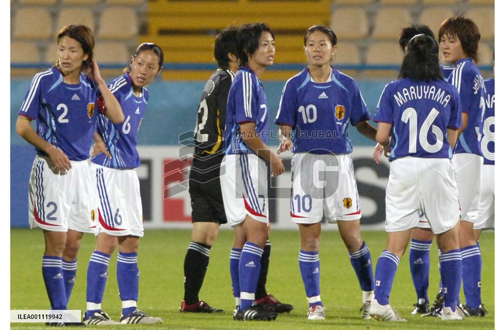 Japan thrash Thailand in women's soccer
