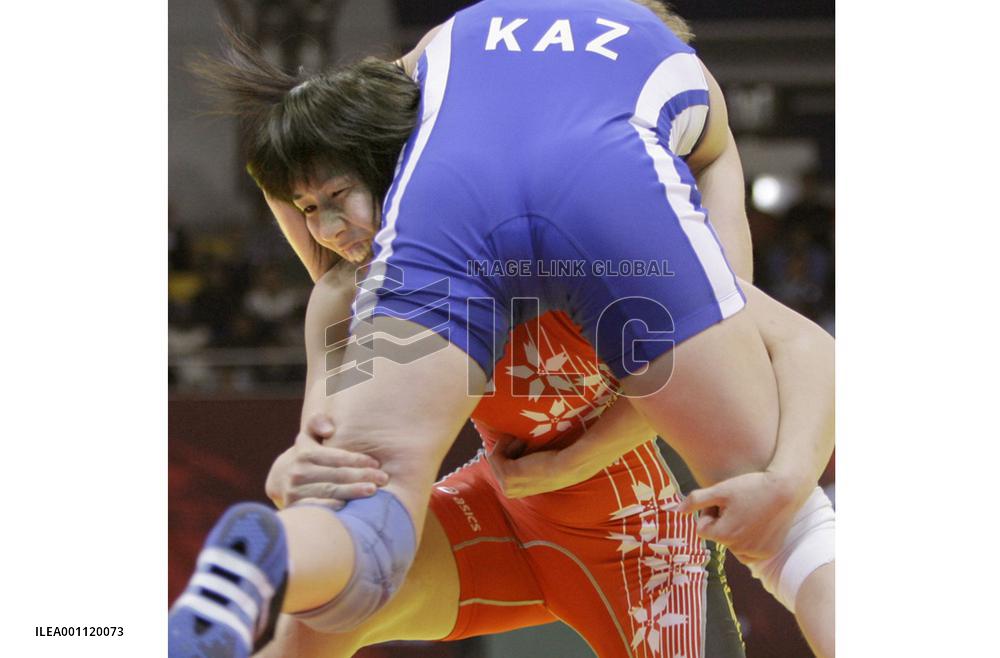 Japanese women win 3 wrestling golds