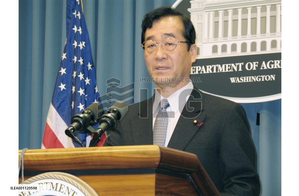 Johanns seeks talks to expand U.S. beef exports to Japan